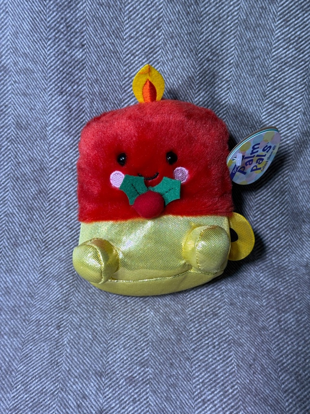 New! Palm Pals LUZ Candle Plush Toy by Aurora, 5"